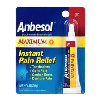 Anbesol Maximum Strength Tooth Pain Gel