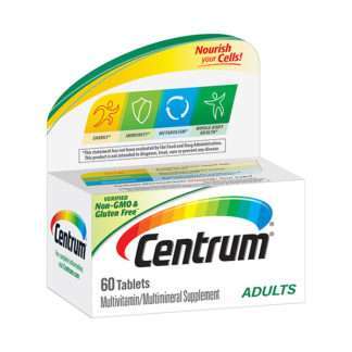 Centrum Adult Multi-vitamin/mineral 60 Tablet