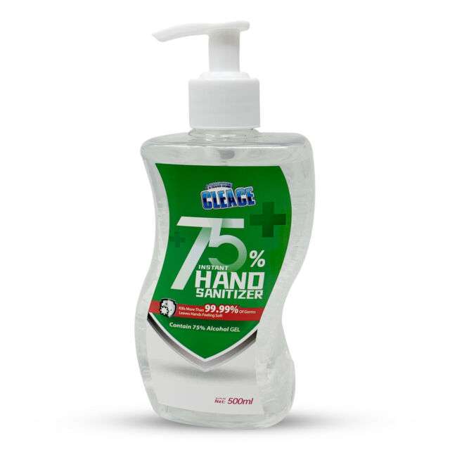 Cleace Hand Sanitiser 500ml 75%