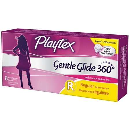 Playtex Gentle Glide 360 Regular Tampons 8 ea