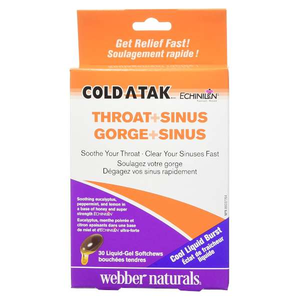 Webber Naturals Cold Atak Traot+Sinus