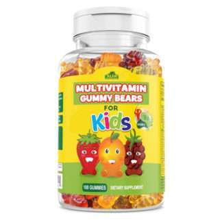 Alfa Vitamins Kids Complete Daily Gummy Vitamins: Multivitamin & Vitamin C, B12 , D3, Iodine Supplement, Non-GMO