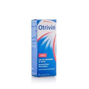 Otrivin Nasal Spray Nebuliser Solution Adults, 10 ml
