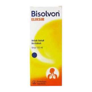 Bisolvon Elixir Kind Aarbei smaak, 125 ml
