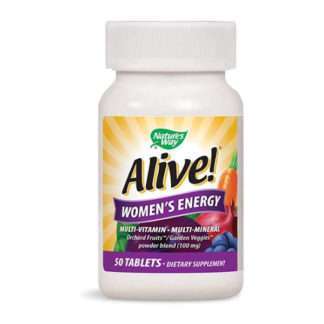 Nature's Way Alive Women's Energy Multivitamin 50 Tablets