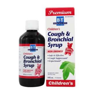 B&T Daytime Cough & Bronchial Syrup, Cherry Flavor