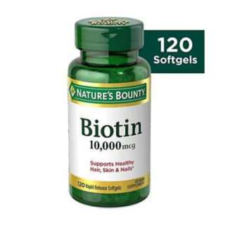 Nature's Bounty Biotin 10.000 mg 120 Softgel