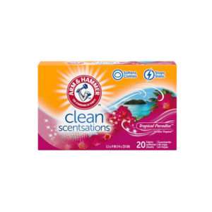A&H Fabric Softener Sheets Clean Scentsations 20 count