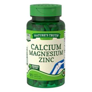 Nature's Truth Calcium, Magnesium, Zinc Plus Vitamin D3 90 Caplets