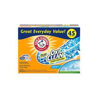 Benu web Aruba A&H Plus OxiClean Powder Laundry Detergent, Fresh Scent, 45 Loads