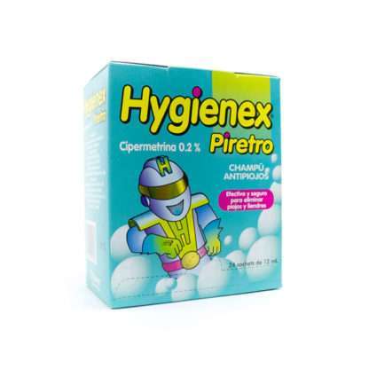 Hygienex Champu Antipiojos 24 Sachets De 12ml
