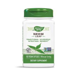 Nature’s Way Neem Leaf, 950 mg, 100 Vegan Capsules