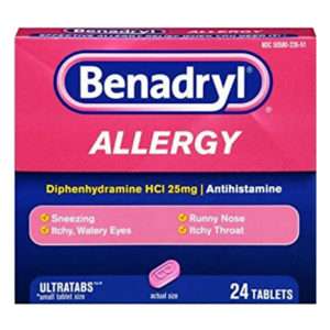 Benadryl 24 Tabl