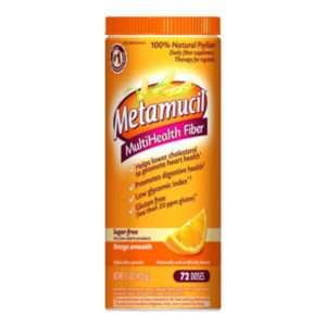 Metamucil Fiber Orange Smooth Sugar Free 15 Oz