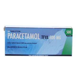 Paracetamol Teva 500mg 20