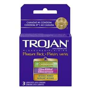 Trojan Pleasure Pack 3 Condoms