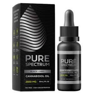 Pure Spectrum Black Label Cannabidiol Oil 2500mg