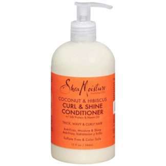 SheaMoisture Coconut & Hibiscus Curl and Shine Conditioner 384ml