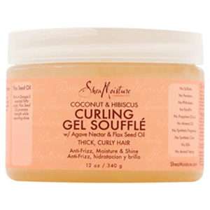 SheaMoisture Coconut and Hibiscus Curling Gel Souffle 12 Oz
