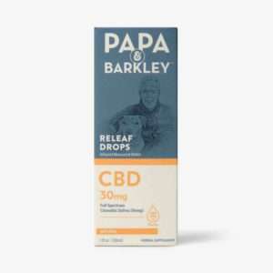 Papa & Barkley Relief Drops 30ml, Natural Flavor